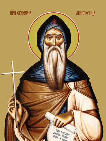 Pearl Print - Simeon the Myrrh-streaming, reverend