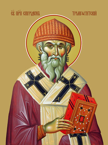 Pearl Print - Spyridon of Trimifuntsky, reverend