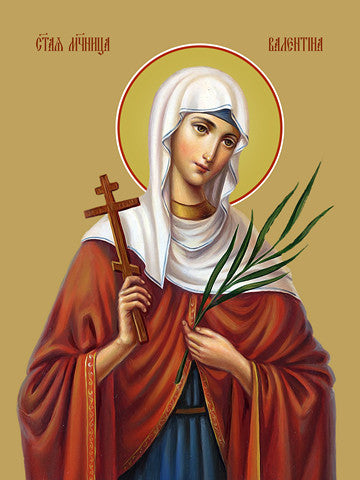 Pearl Print - Valentine of Caesarea, martyr