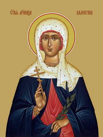 Pearl Print - Valentine of Caesarea, martyr