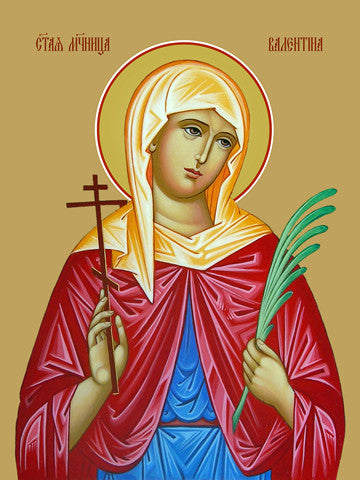 Pearl Print - Valentine of Caesarea, martyr