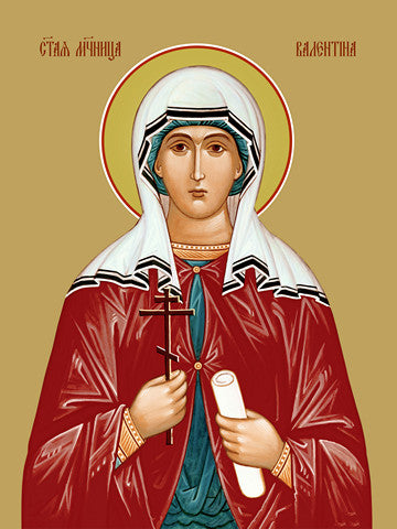 Pearl Print - Valentine of Caesarea, martyr