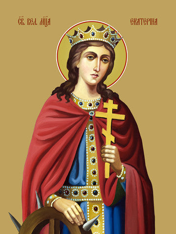 Pearl Print - Catherine of Alexandria, saint