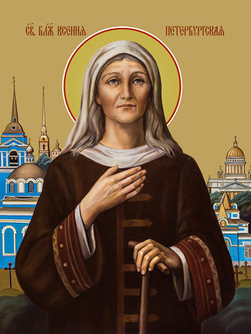 Pearl Print - Xenia of Petersburg, saint