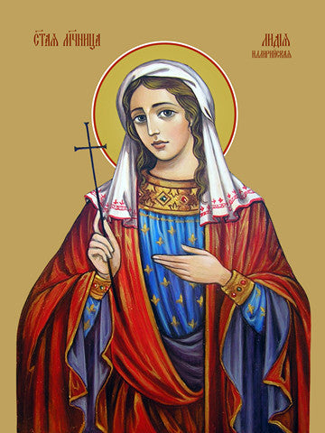 Pearl Print - Lydia of Illyrian, martyr
