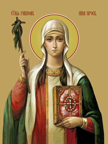 Pearl Print - Nino, Saint Equal-to-the-Apostles Enlightener of Georgia