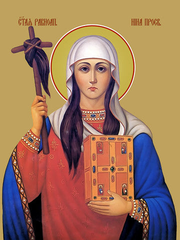 Pearl Print - Nino, Saint Equal-to-the-Apostles Enlightener of Georgia