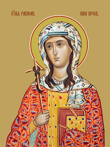 Pearl Print - Nino, Saint Equal-to-the-Apostles Enlightener of Georgia