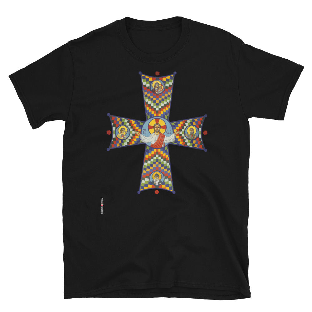 Cross Icon - Short-Sleeve Unisex T-Shirt