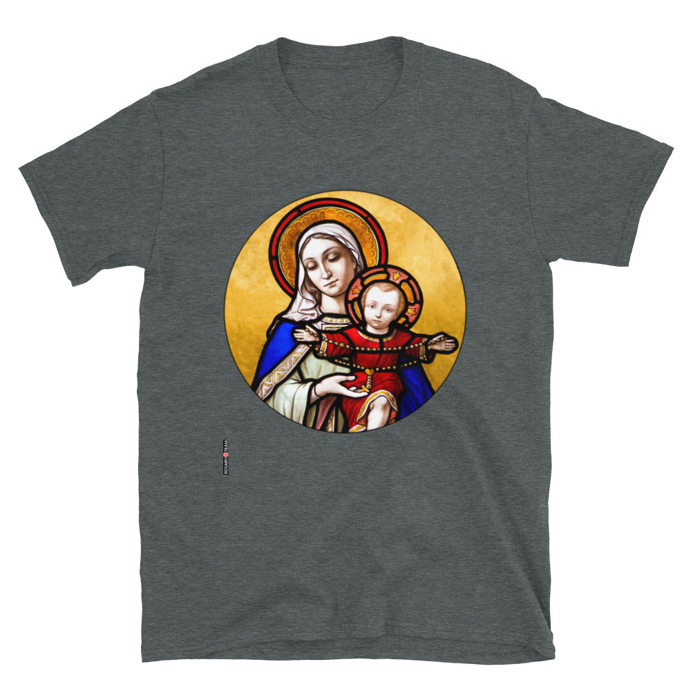 Holy Mother and Divine Child - Short-Sleeve Unisex T-Shirt