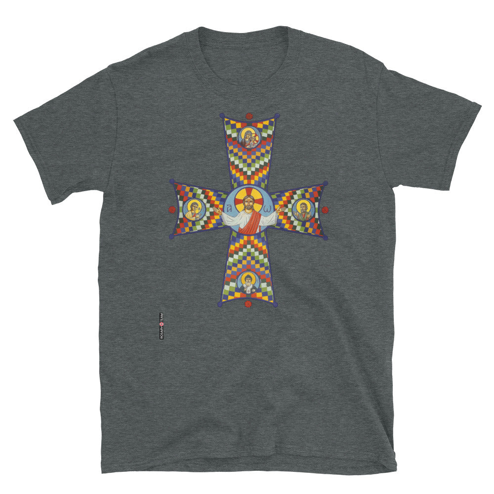 Cross Icon - Short-Sleeve Unisex T-Shirt