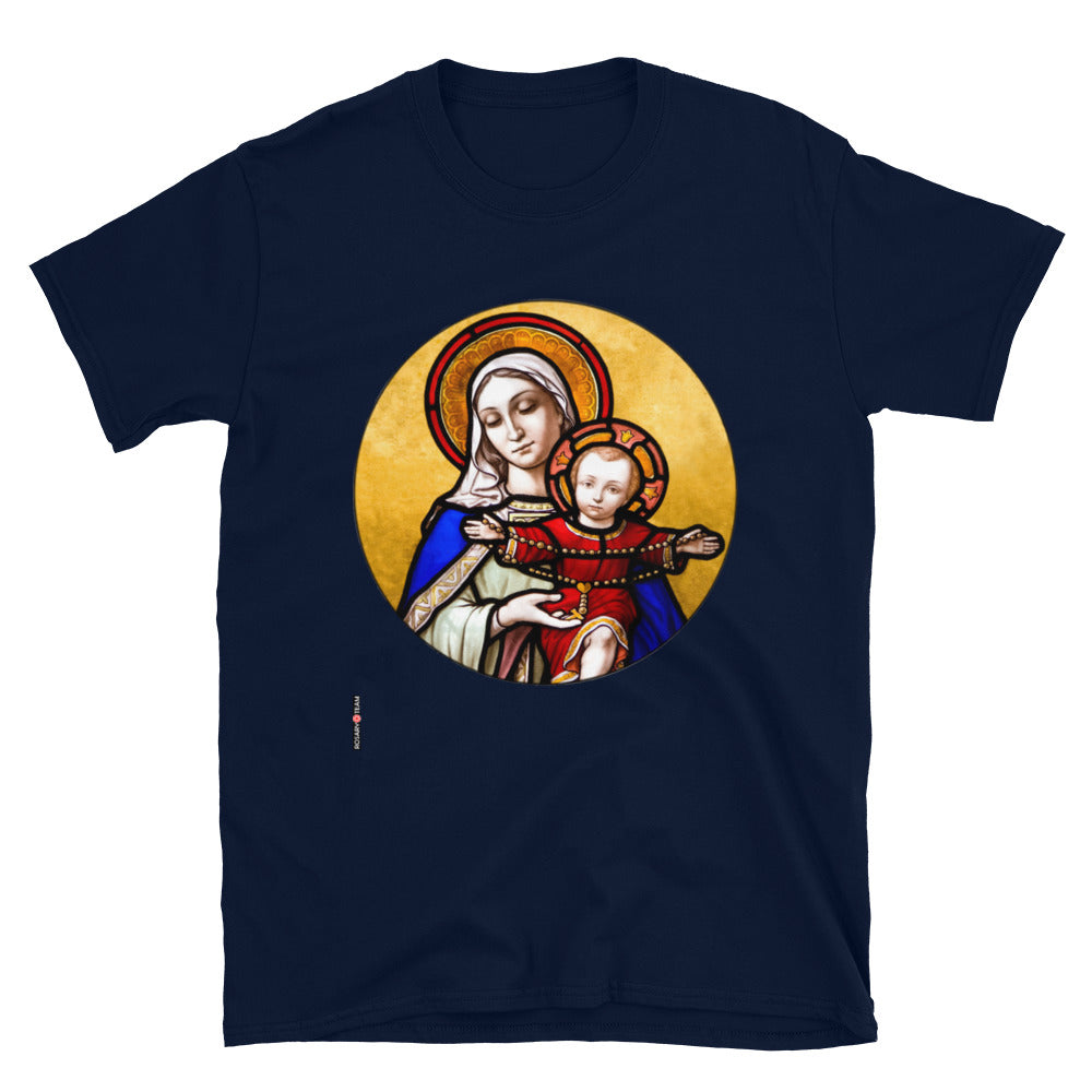 Holy Mother and Divine Child - Short-Sleeve Unisex T-Shirt