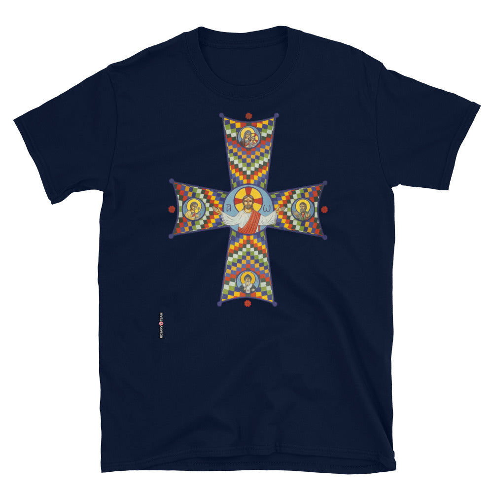 Cross Icon - Short-Sleeve Unisex T-Shirt