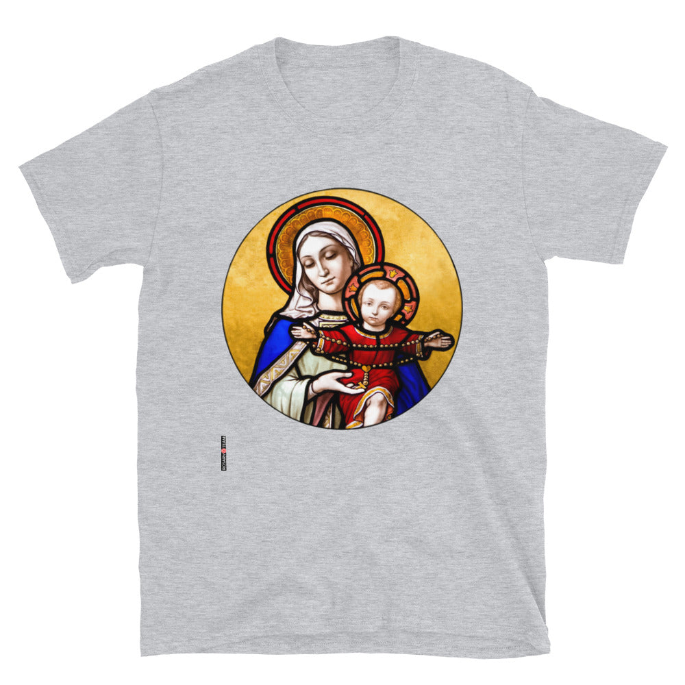 Holy Mother and Divine Child - Short-Sleeve Unisex T-Shirt