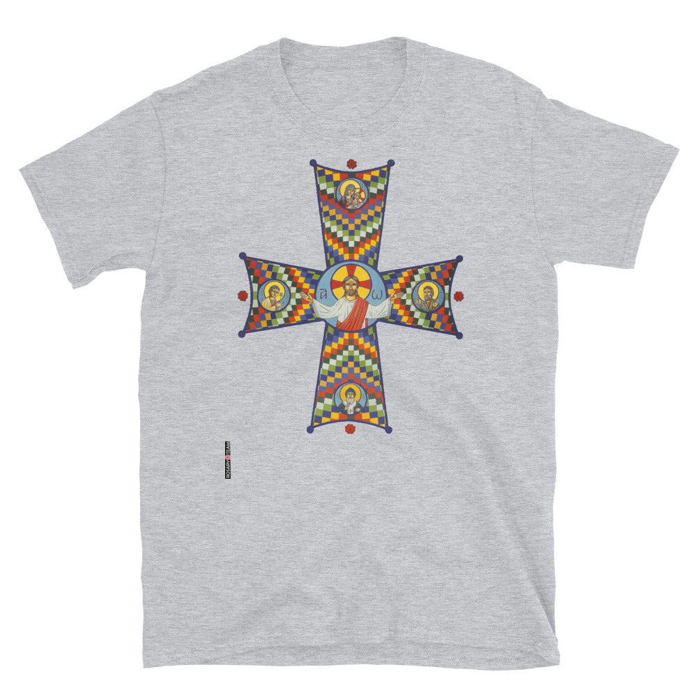 Cross Icon - Short-Sleeve Unisex T-Shirt