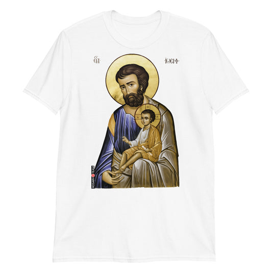 Saint Joseph Icon Short-Sleeve Unisex T-Shirt