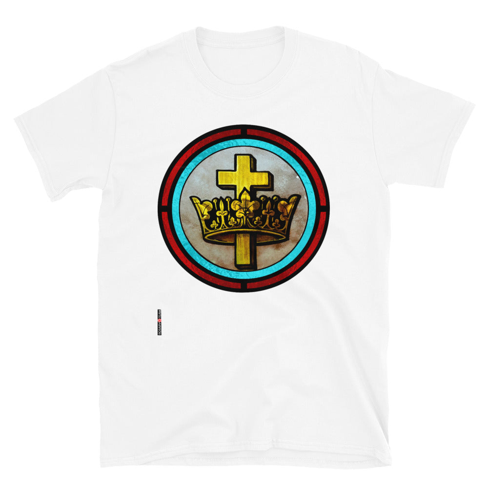 Holy Cross and Crown Short-Sleeve Unisex T-Shirt