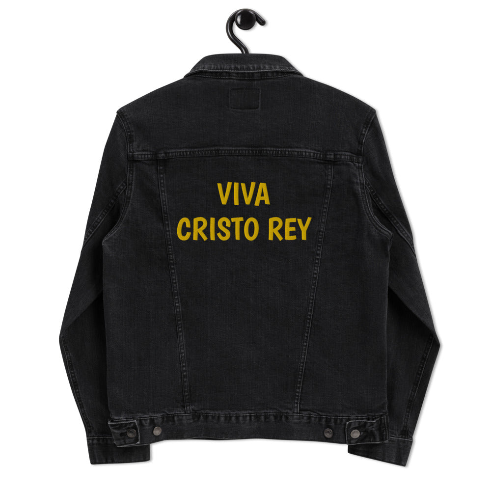 Viva Cristo Rey  #DenimJacket