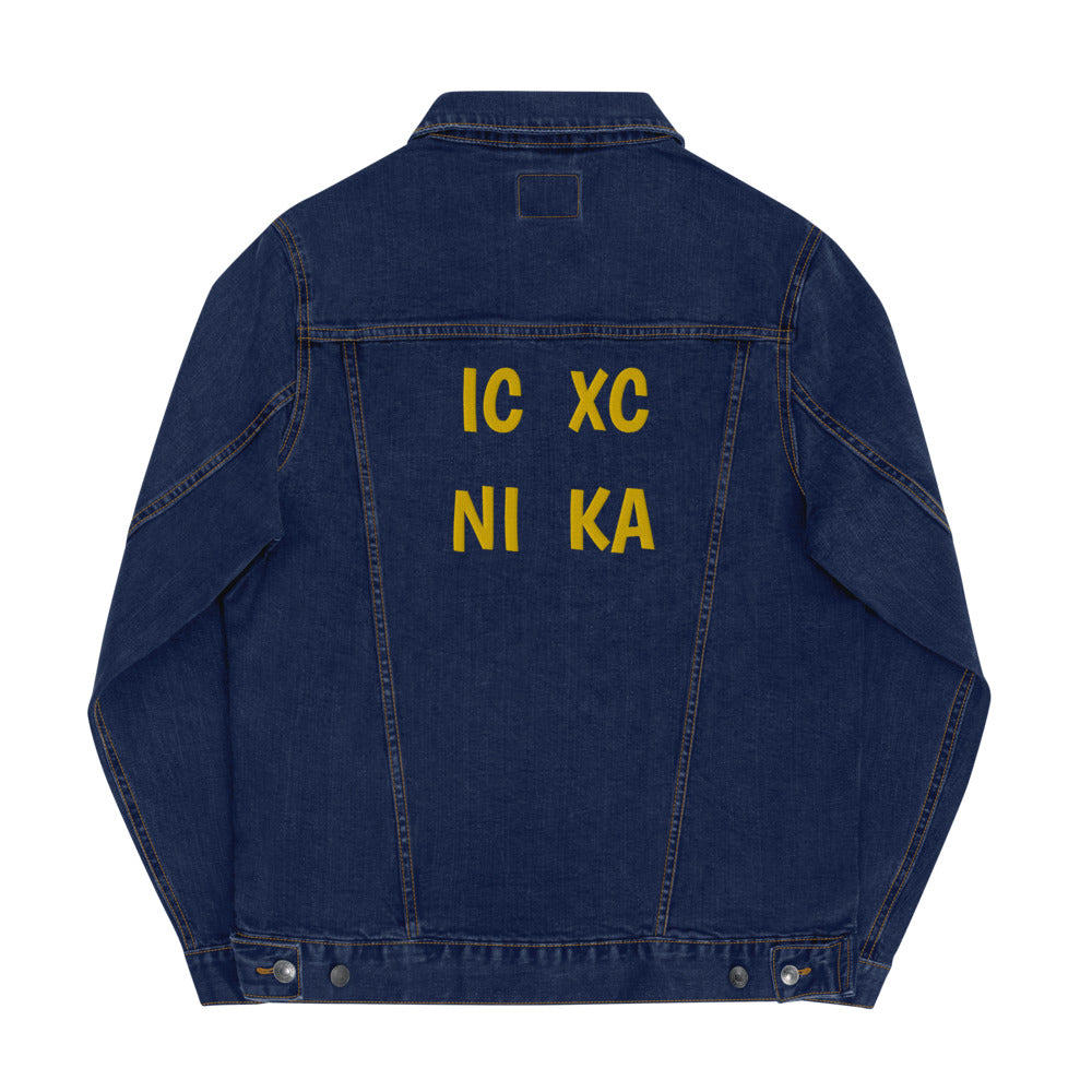 IC  XC + NI  KA  #DenimJacket