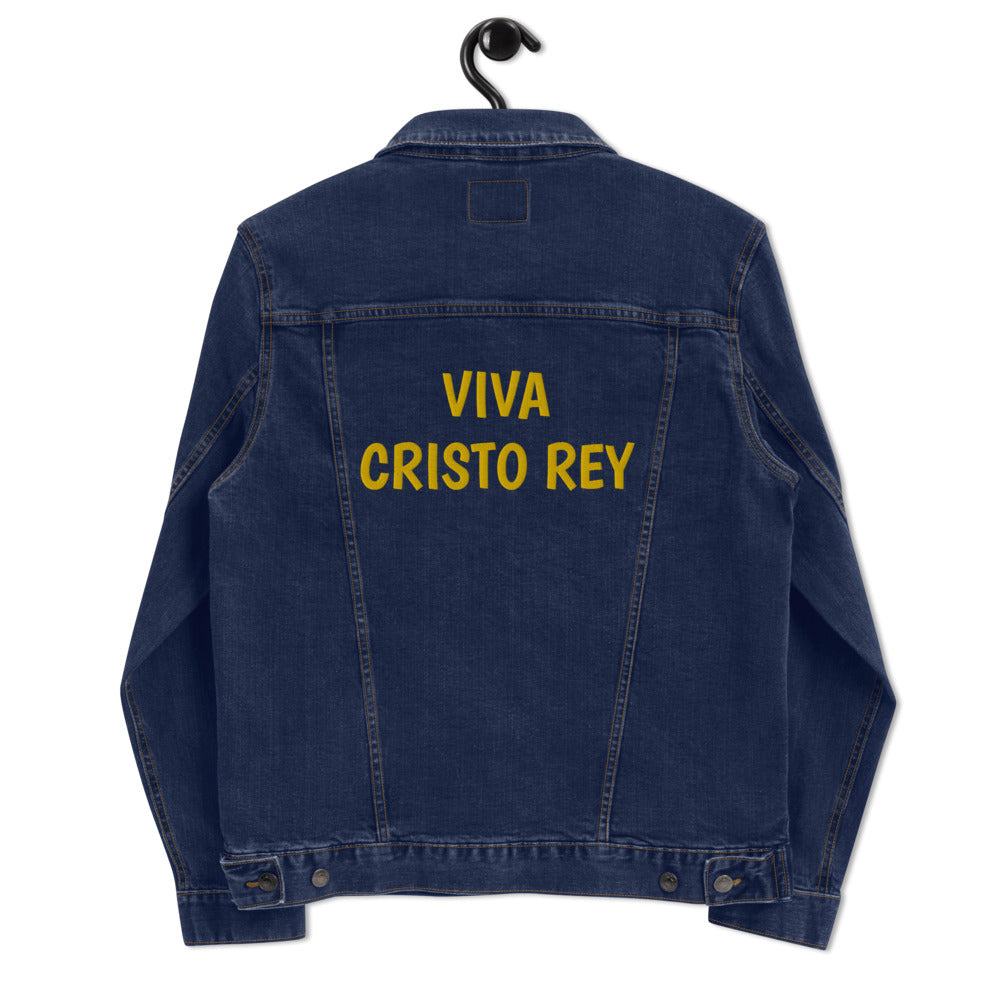 Viva Cristo Rey  #DenimJacket