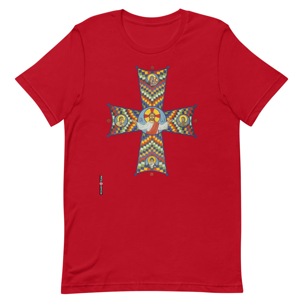 Cross Icon - Short-Sleeve Unisex T-Shirt