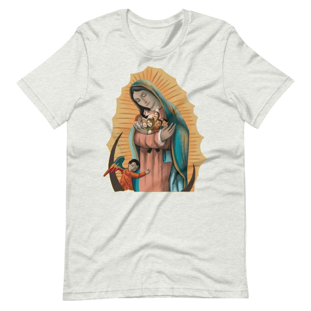 VirginMary Protect Us - Short-Sleeve Unisex T-Shirt