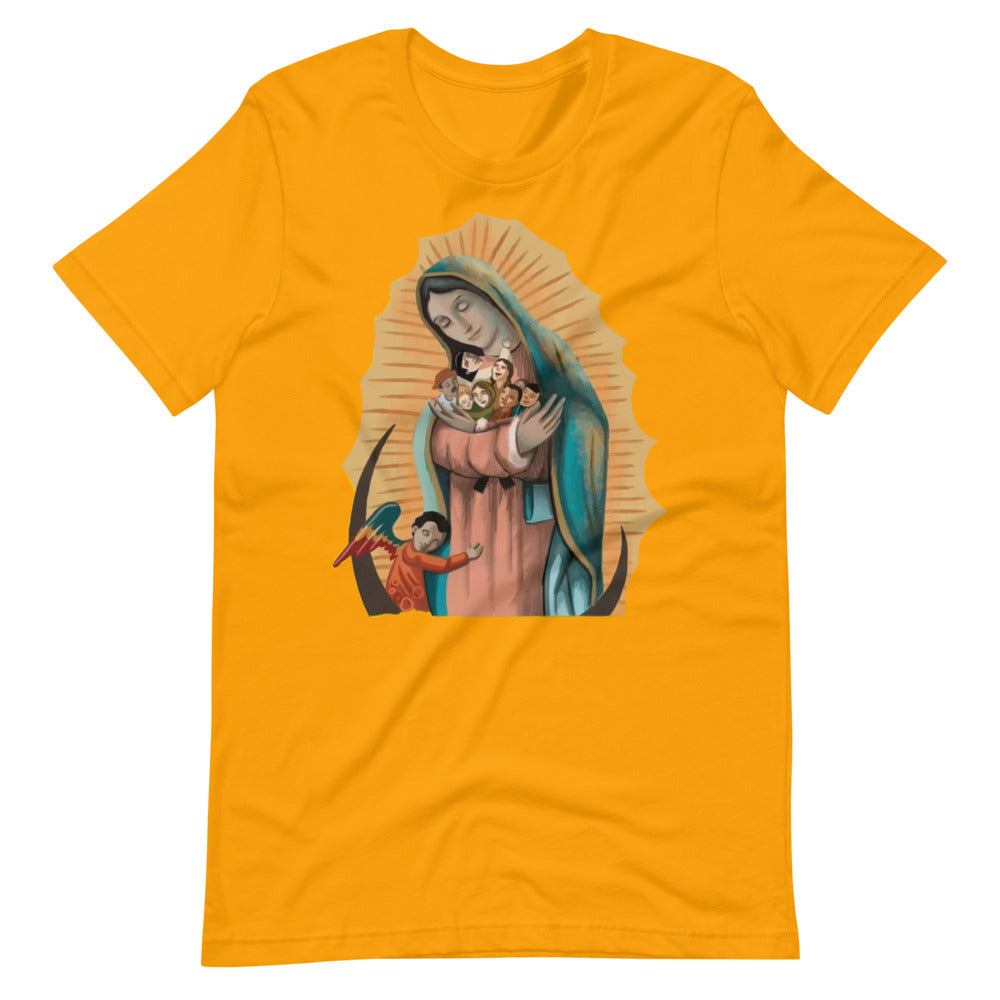 VirginMary Protect Us - Short-Sleeve Unisex T-Shirt