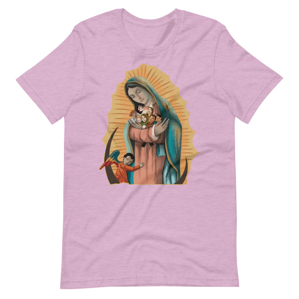 VirginMary Protect Us - Short-Sleeve Unisex T-Shirt