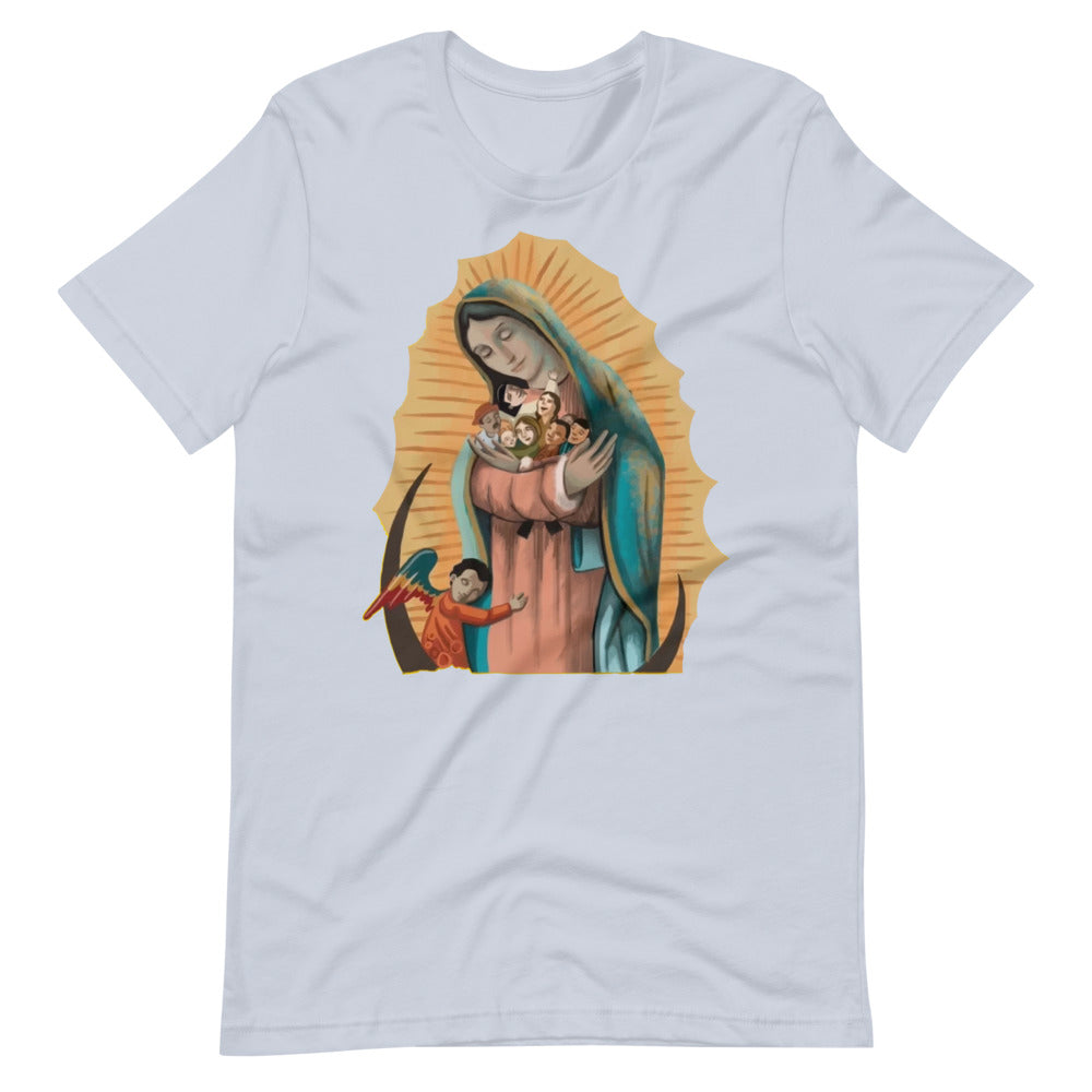 VirginMary Protect Us - Short-Sleeve Unisex T-Shirt