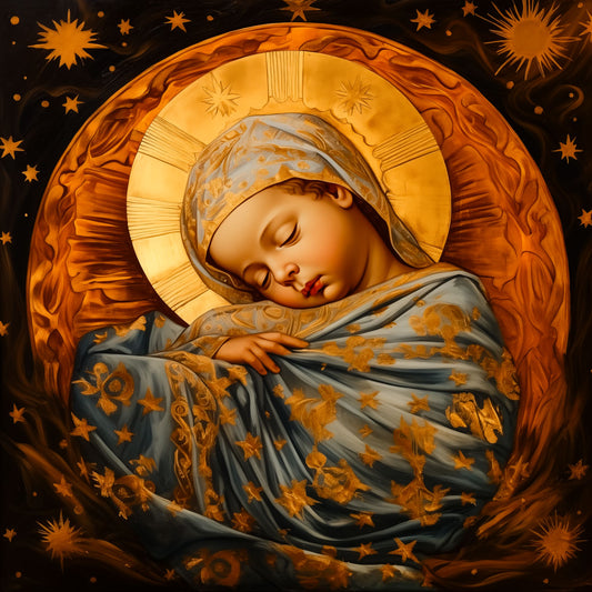 Pearl Print - Sweet Baby Jesus Icon