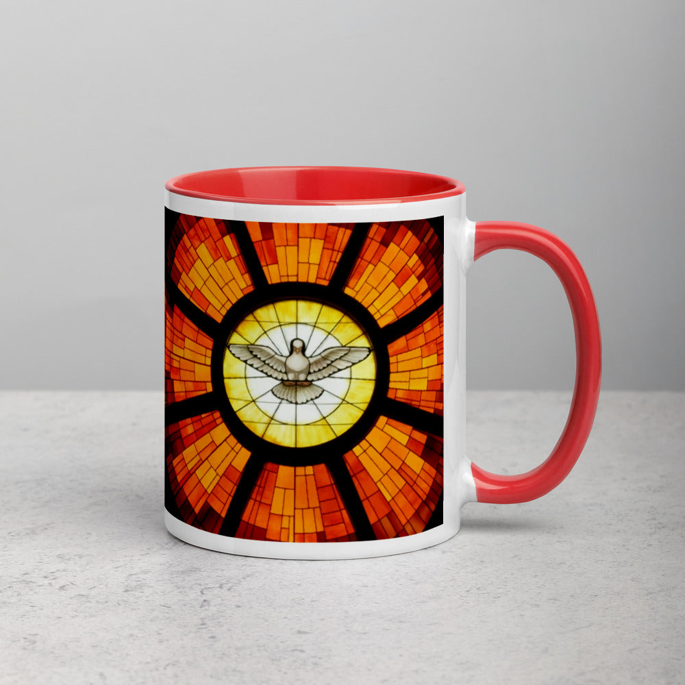 Holy Ghost Mug with Color Inside