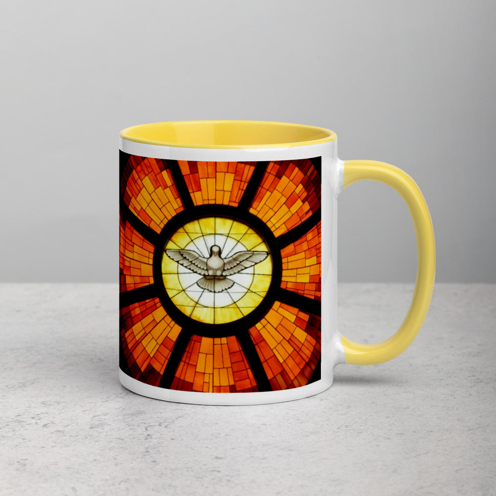 Holy Ghost Mug with Color Inside