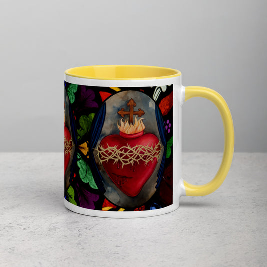 Sacred Heart Unveiled SG - Mug with Color Inside