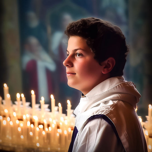 Pearl Print - Amazing Discovery of a Teenager in Heaven, Blessed Carlo Acutis Icon