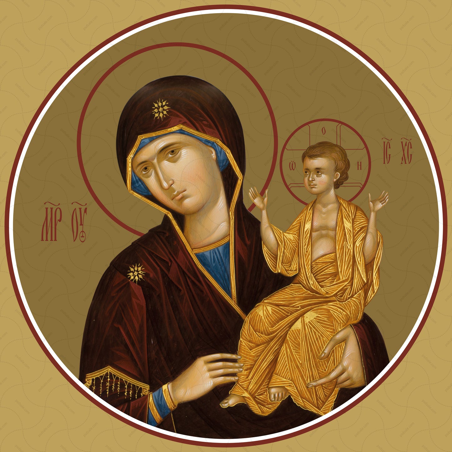 Blessed Virgin Mary (for iconostasis)