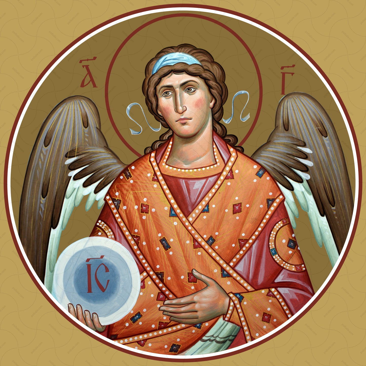 Guardian angel (for iconostasis)